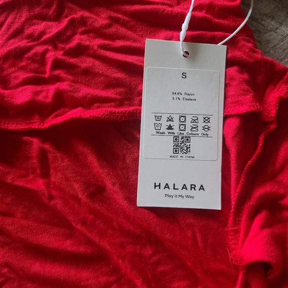 Halara Red Mini Dress - Picture 2 of 3
